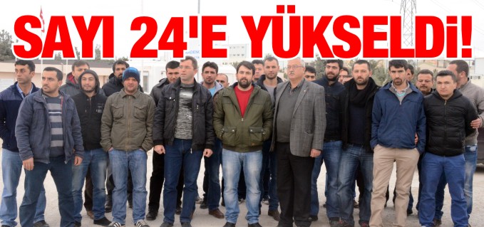 ÇAMİŞ’TEN ÇIKARILANLARIN SAYISI 24 OLDU