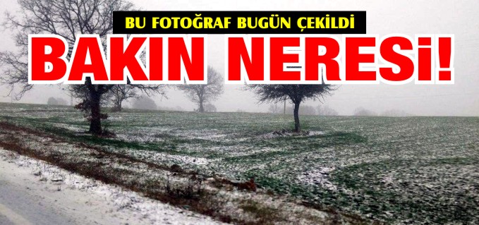 DODURGA BEYAZA BÜRÜNDÜ