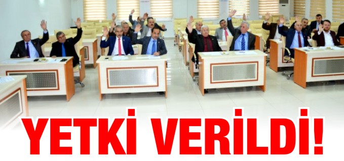 BORÇLANMA YETKİSİ VERİLDİ