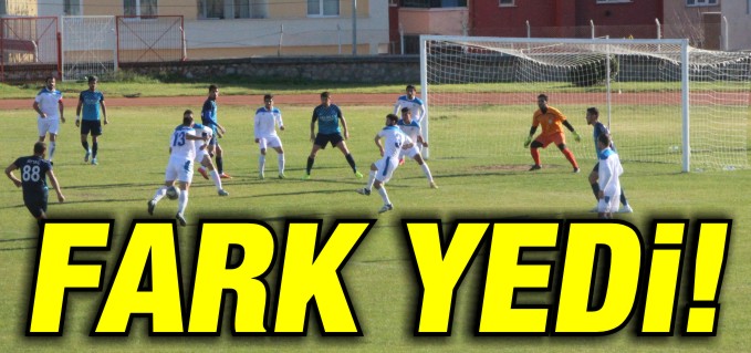 İL ÖZEL İDARESPOR KENDİ SAHA VE SEYİRCİSİ ÖNÜNDE FARK YEDİ