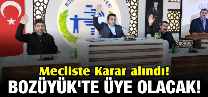 BOZÜYÜK TARİHİ KENTLER BİRLİĞİ’NE ÜYE OLACAK