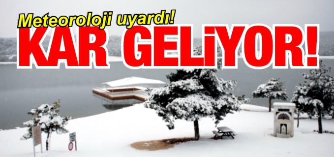 KAR GELİYOR