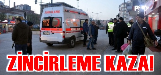 ZİNCİRLEME TRAFİK KAZASI