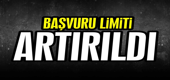 HAKEM HEYETLERİNE BAŞVURU LİMİTLERİ ARTIRILDI
