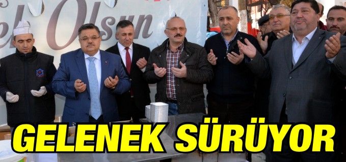 BELEDİYE GELENEĞİ SÜRDÜRÜYOR