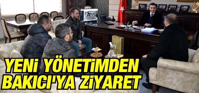KURTKÖYLÜLER DERNEĞİ YENİ YÖNETİMİ BAŞKAN BAKICI’YI ZİYARET ETTİ