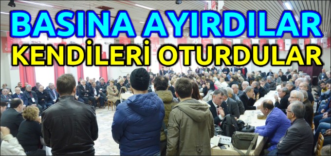BASINA AYIRDILAR KENDİLERİ OTURDULAR