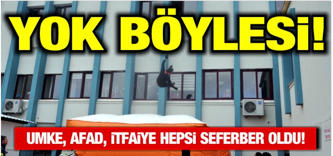 KURTARMA TATBİKATI GERÇEĞİ ARATMADI