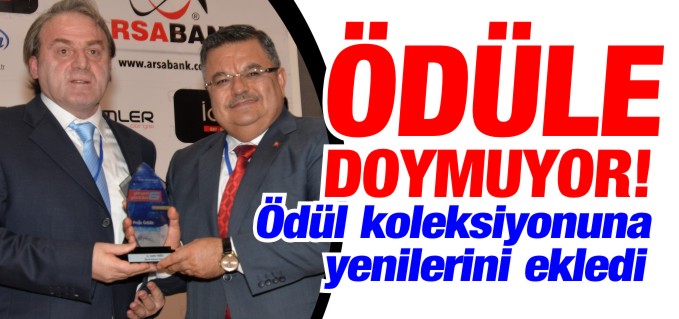 BELEDİYE ÖDÜLE DOYMUYOR
