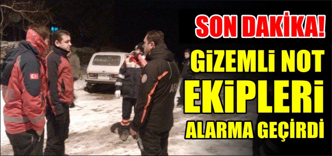 NOT BIRAKTI KAYIPLARA KARIŞTI