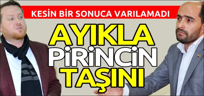 AYIKLA PİRİNCİN TAŞINI