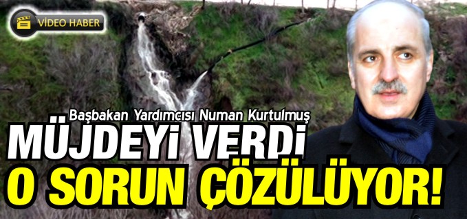 KANALİZASYON SORUNU ÇÖZÜLÜYOR