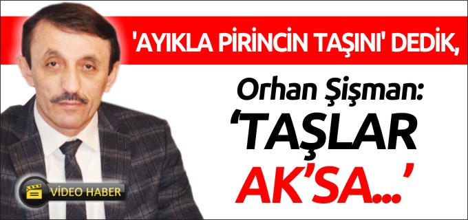 TAŞLAR AK’SA...
