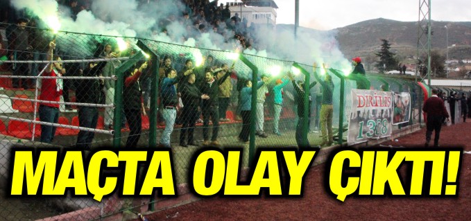 MAÇTA OLAY ÇIKTI!