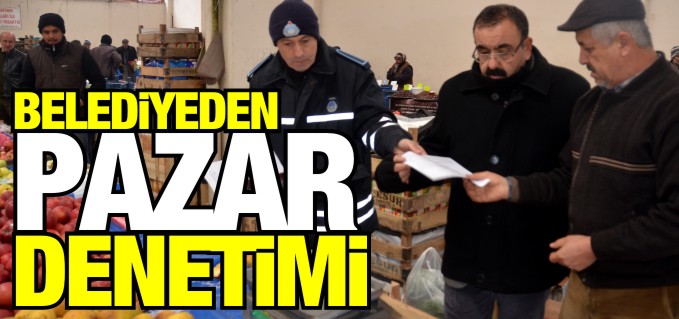 ÖLÇÜ VE TARTI ALETLERİ DENETİMİ YAPILDI