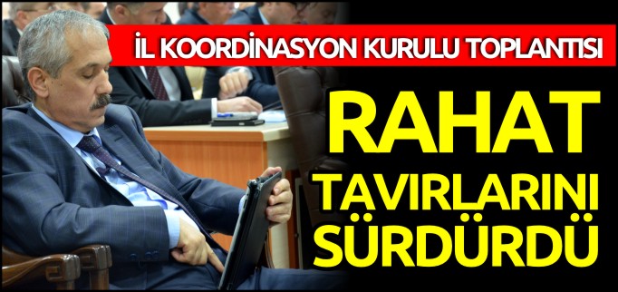 RAHAT TAVIRLARINI SÜRDÜRDÜ