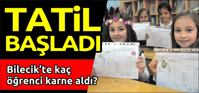 TATİL BAŞLADI