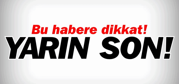 HAC KAYITLARI YARIN SONA ERİYOR