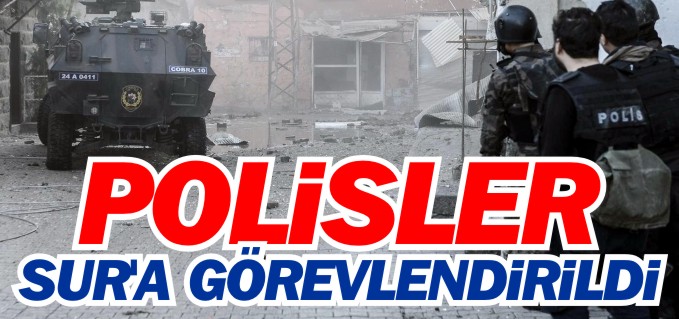 10 POLİS DİYARBAKIR’A GEÇİCİ GÖREVLENDİRİLDİ