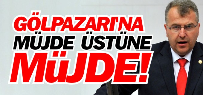 ELDEMİR, GÖLPAZARLILARA MÜJDELER VERDİ