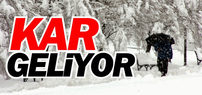KAR GELİYOR