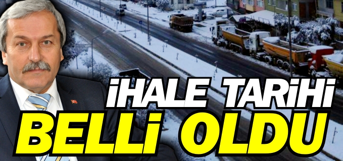 ŞEHİR İÇİ BÖLÜNMÜŞ YOL İHALE EDİLECEK