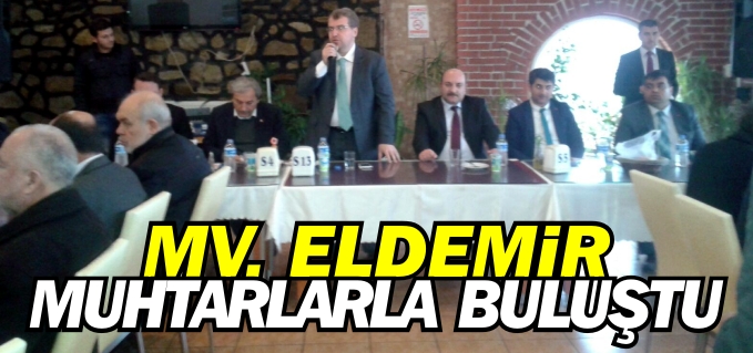 MV. ELDEMİR MUHTARLARLA BULUŞTU