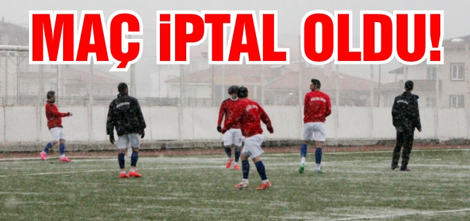 RAKİP TAKIM GELMEYİNCE MAÇ İPTAL OLDU
