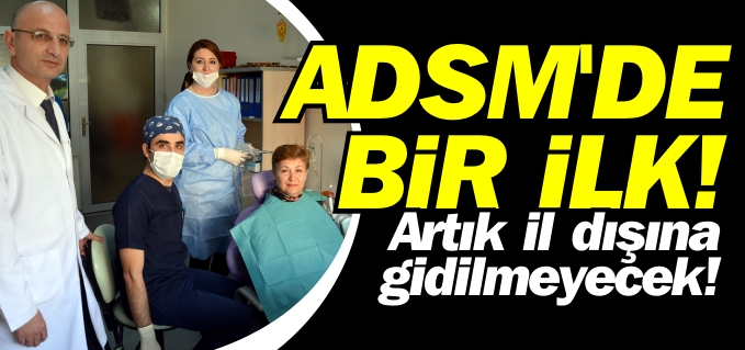 ADSM’DE BİR İLK