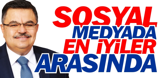 BAŞKAN YAĞCI, SOSYAL MEDYADA EN İYİLER ARASINDA
