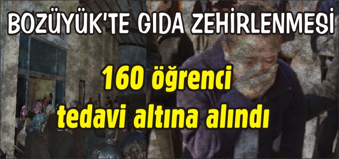 BOZÜYÜK’TE GIDA ZEHİRLENMESİ