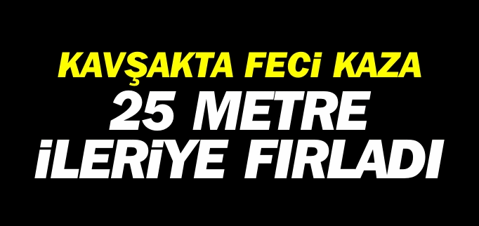 KAMYONETLE MOTOSİKLET ÇARPIŞTI:1 YARALI
