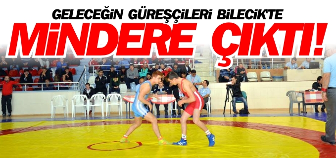 GELECEĞİN GÜREŞÇİLERİ MİNDERE ÇIKTI