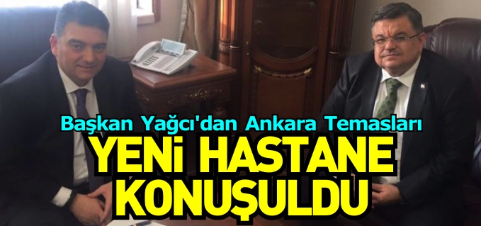 YENİ HASTANE KONUŞULDU