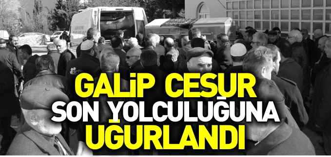 CESUR SON YOLCULUĞUNA UĞURLANDI