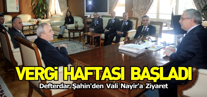 VERGİ HAFTASI BAŞLADI