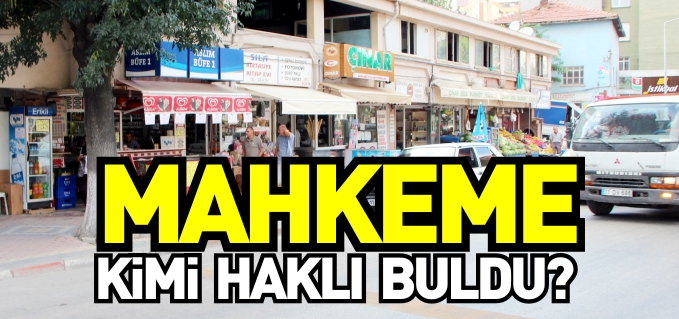 MAHKEME BELEDİYEYİ HAKLI BULDU