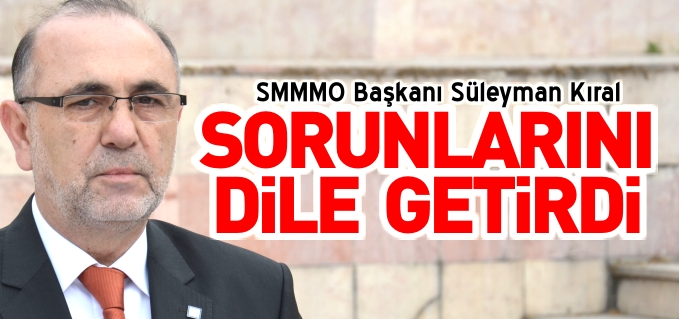 ’SORUNLARIMIZIN ÇÖZÜLMESİNİ İSTİYORUZ’