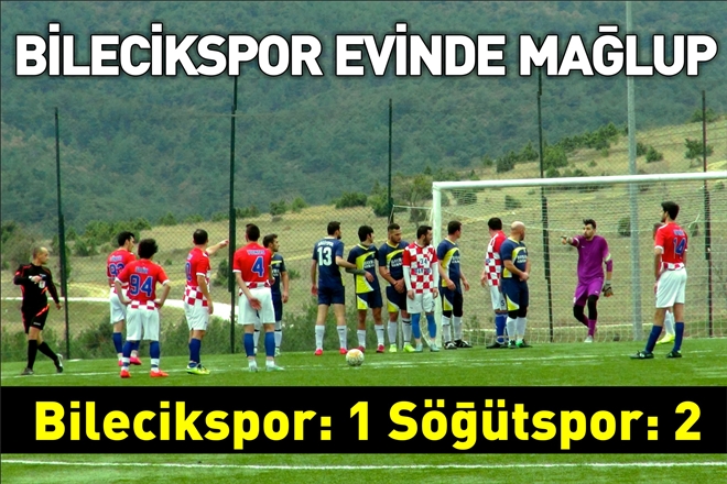 BİLECİKSPOR EVİNDE MAĞLUP