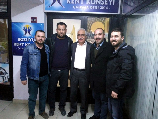 KURTKÖYLÜLER DERNEĞİ´NDEN KENT KONSEYİ´NE ZİYARET