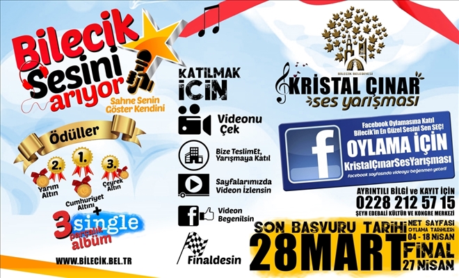 BİLECİK SESİNİ ARIYOR