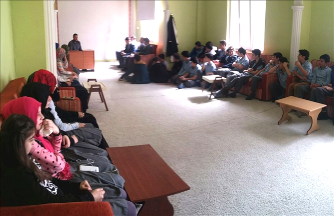 ÖĞRENCİLER MORAL DEPOLADI