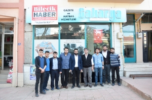 DİRİLİŞ GENÇLİĞİNDEN GAZETEMİZE ZİYARET