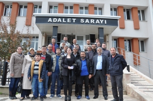 SİLİKOZİS MAĞDURLARININ İLK DURUŞMASI GÖRÜLDÜ