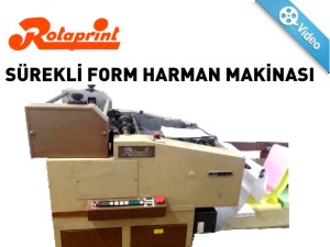 SÜREKLİ FORM HARMAN MAKİNASI