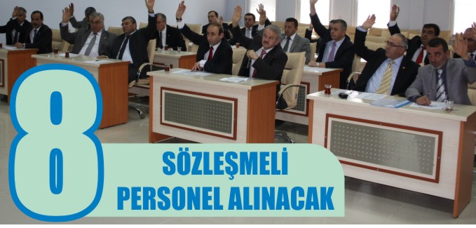 8 SÖZLEŞMELİ PERSONEL ALINACAK