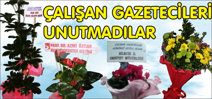 ÇALIŞAN GAZETECİLERİ UNUTMADILAR!