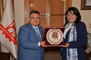 AK PARTİ GENEL MERKEZİ'NDEN BAŞKAN YAĞCI'YA ZİYARET