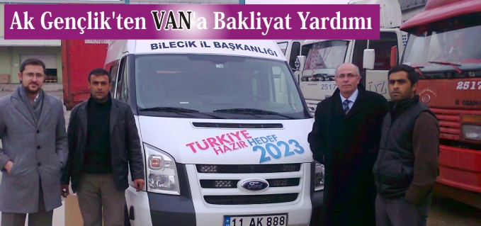 AK GENÇLİK’TEN VAN’A BAKLİYAT YARDIMI