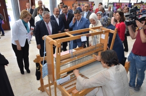 EL EMEĞİ GÖZ NURU ESERLER SERGİLENDİ
